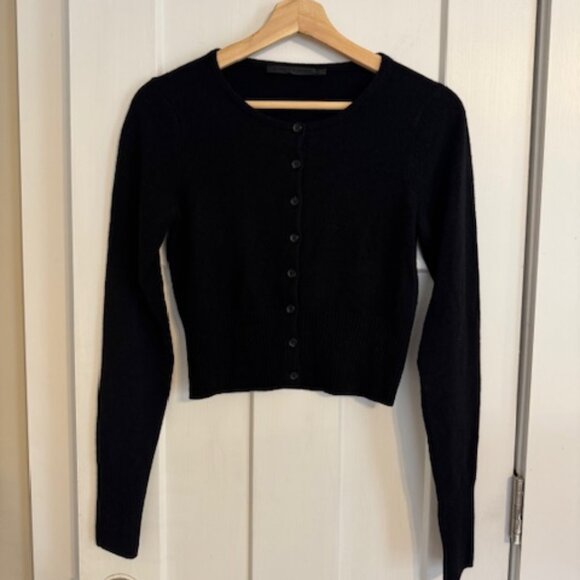(Jenni Kayne) NWOT Cashmere Finley Cardigan in Black - Picture 5 of 7